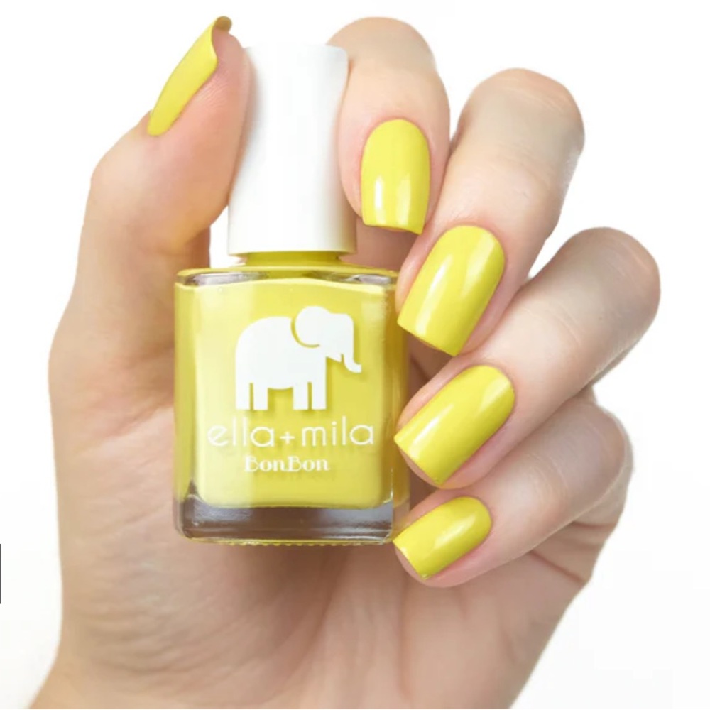 Ella+Mila Nail Polish, BonBon Collection - Limoncello Yellow